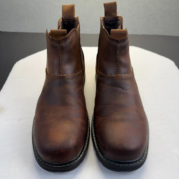 Skechers Men’s Blain Olsen Boots Shoes 62929 CDB Dark Brown Size 11 main image 8